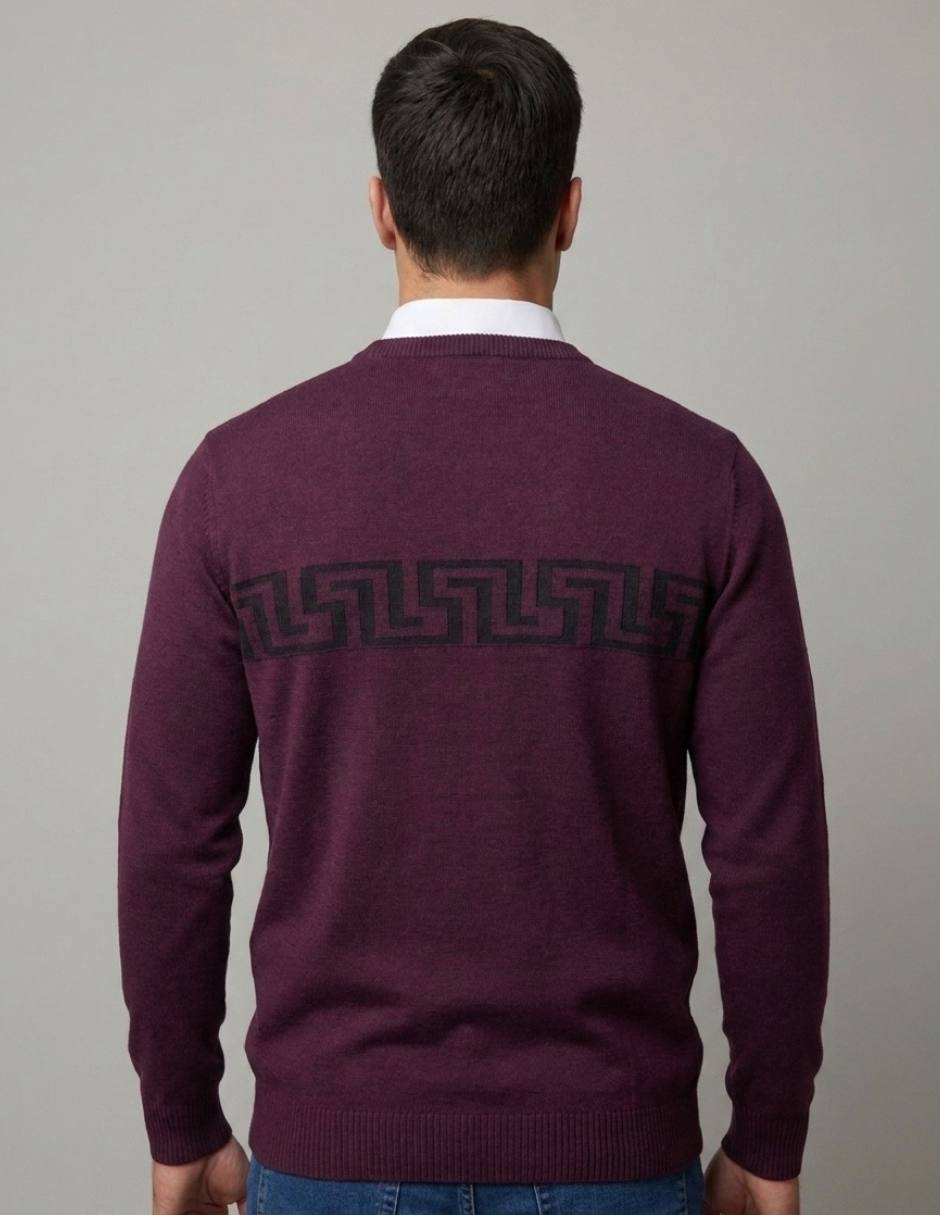 Suéter cuello redondo para hombre 3