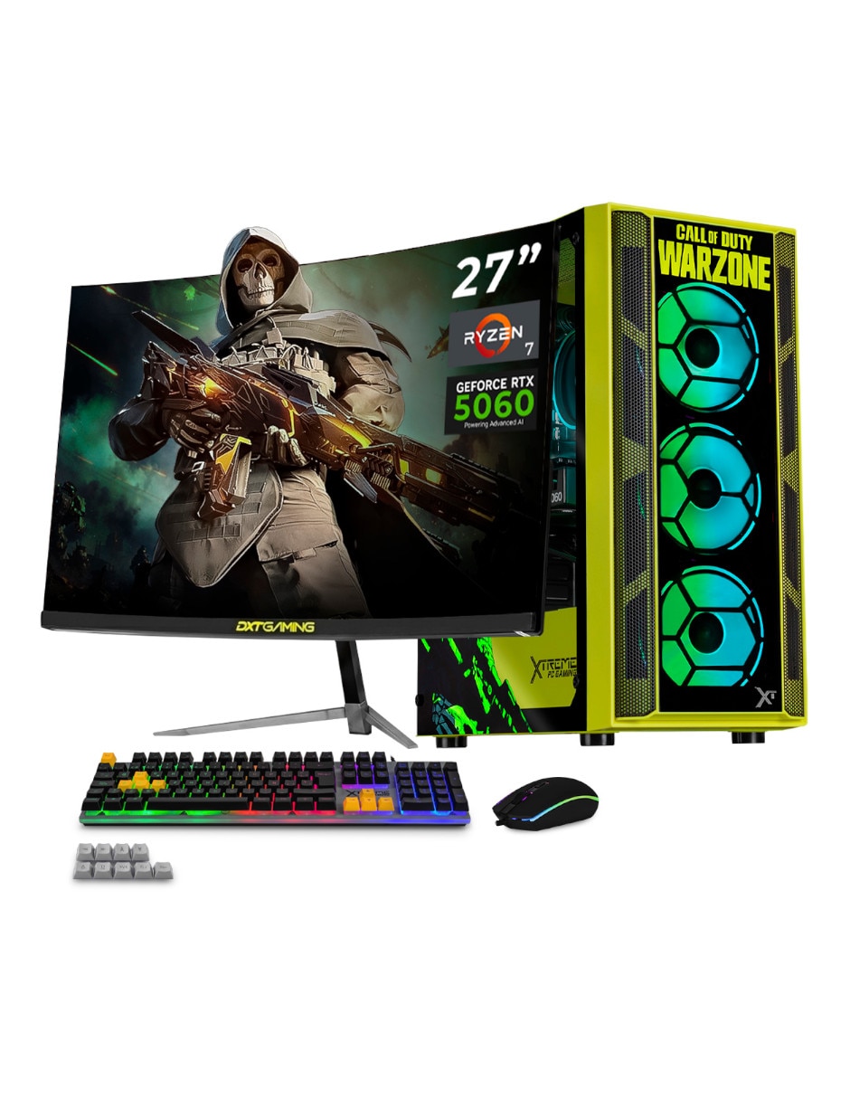 Computadora gamer 27 pulgadas full hd amd ryzen 7 nvidia geforce rtx 5060 16 gb ram 1 tb ssd Computadora gamer 27 pulgadas full hd amd ryzen 7 nvidia geforce rtx 5060 16 gb ram 1 tb ssd