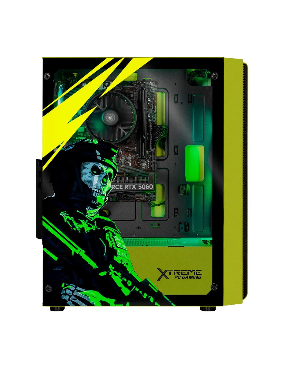 Computadora gamer 27 pulgadas full hd amd ryzen 7 nvidia geforce rtx 5060 16 gb ram 1 tb ssd 7