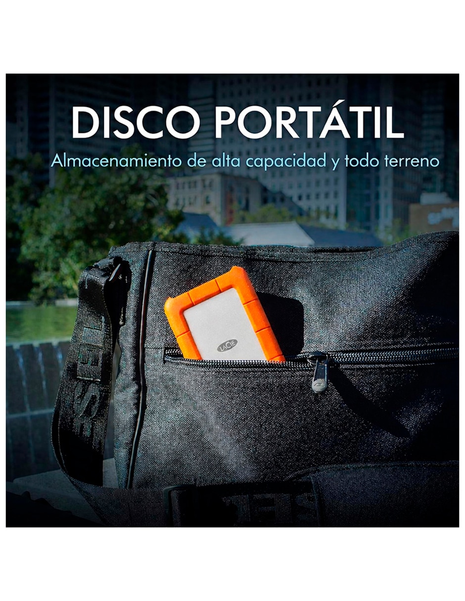 Disco duro externo lacie capacidad 4