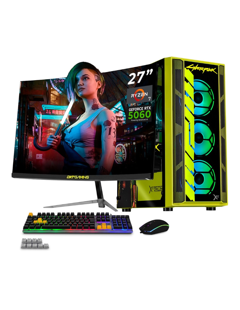 Computadora gamer 27 pulgadas full hd amd ryzen 7 nvidia geforce rtx 5060 16 gb ram 1 tb ssd Computadora gamer 27 pulgadas full hd amd ryzen 7 nvidia geforce rtx 5060 16 gb ram 1 tb ssd