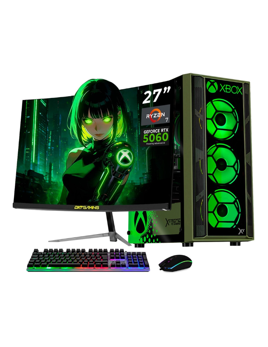 Computadora gamer 27 pulgadas full hd amd ryzen 7 nvidia geforce rtx 5060 16 gb ram 1 tb ssd Computadora gamer 27 pulgadas full hd amd ryzen 7 nvidia geforce rtx 5060 16 gb ram 1 tb ssd