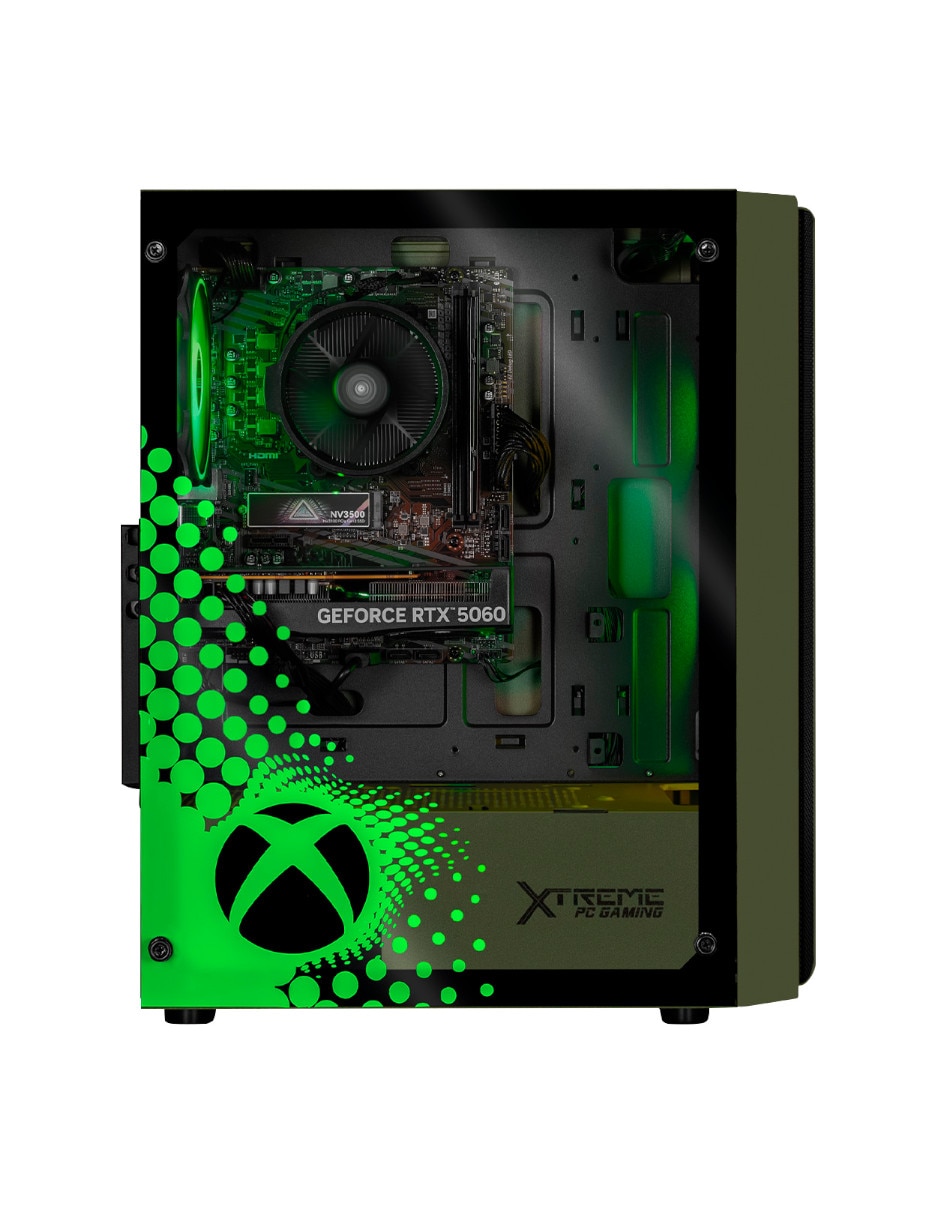 Computadora gamer 27 pulgadas full hd amd ryzen 7 nvidia geforce rtx 5060 16 gb ram 1 tb ssd 7