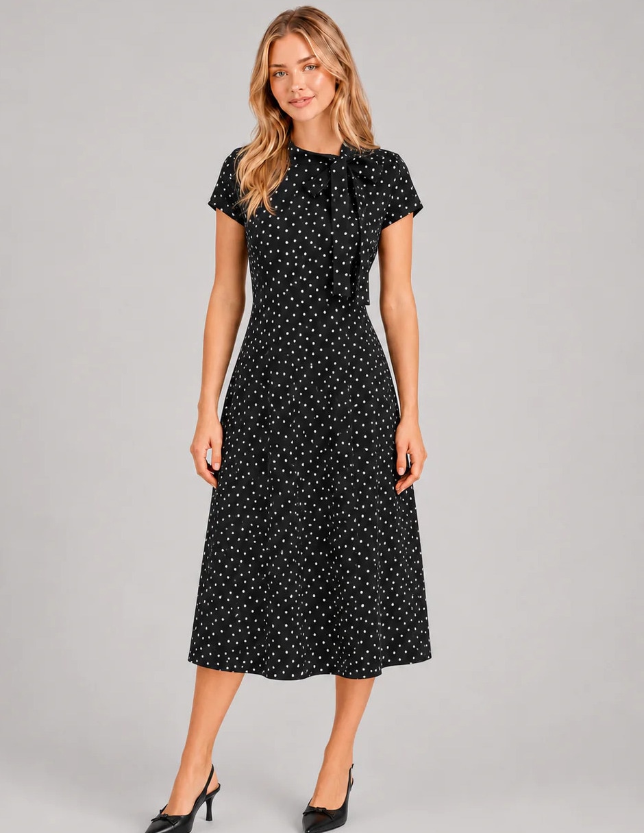 Vestido largo casual para mujer
