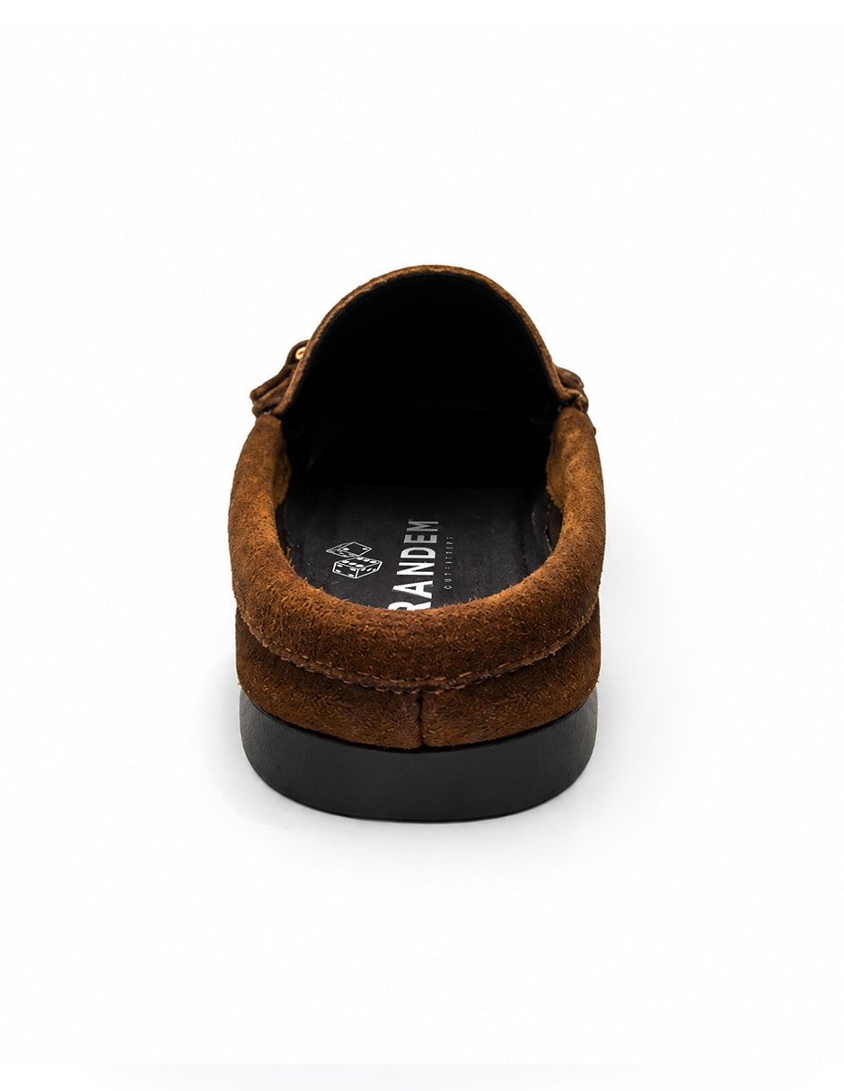 Zueco Amelie Ferro Suede MA de Gamuza para mujer 4