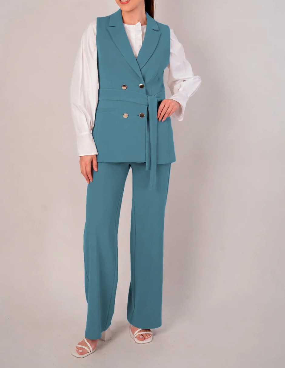 Pantalón regular para mujer 2