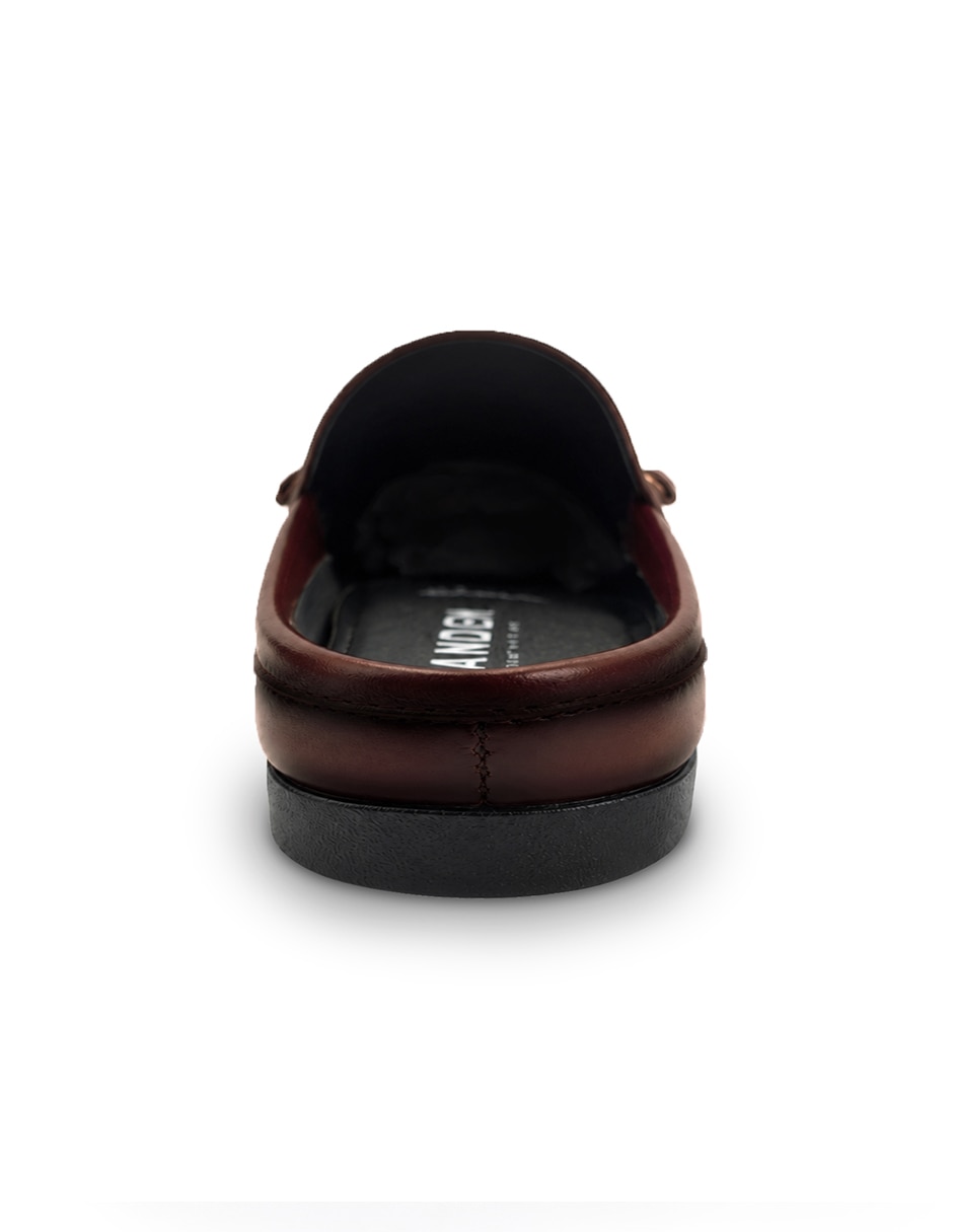Zueco Amelie Ferro SS de Piel para mujer 4