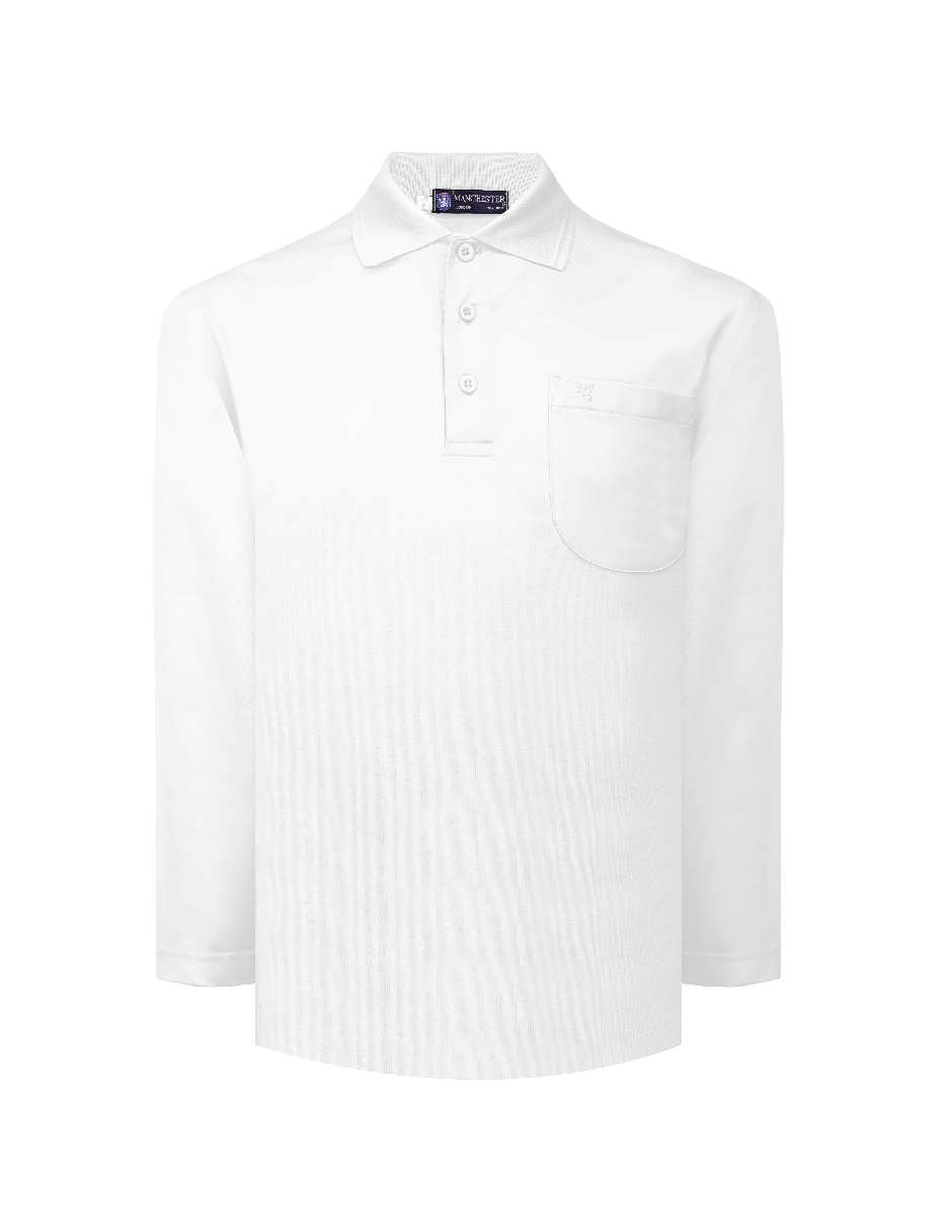 Playera tipo polo manchester para hombre