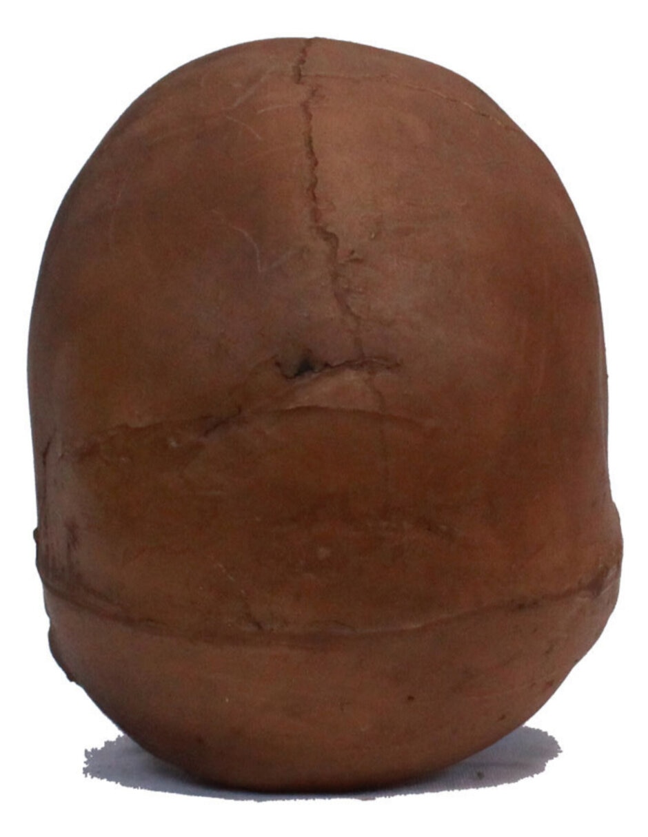 Figura decorativa de cabeza halloween adorno de resina 2