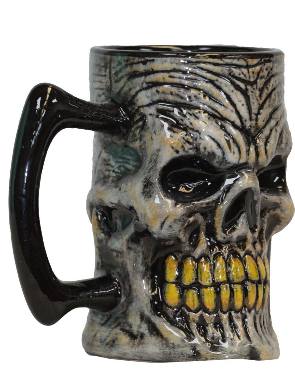 Taza de colección calavera taza halloween