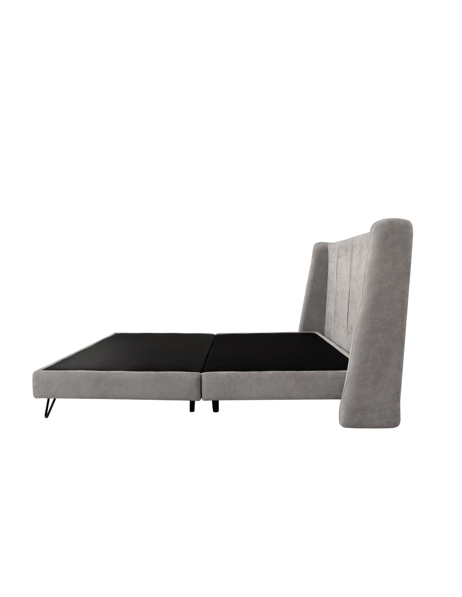 Cama de madera y tela 2
