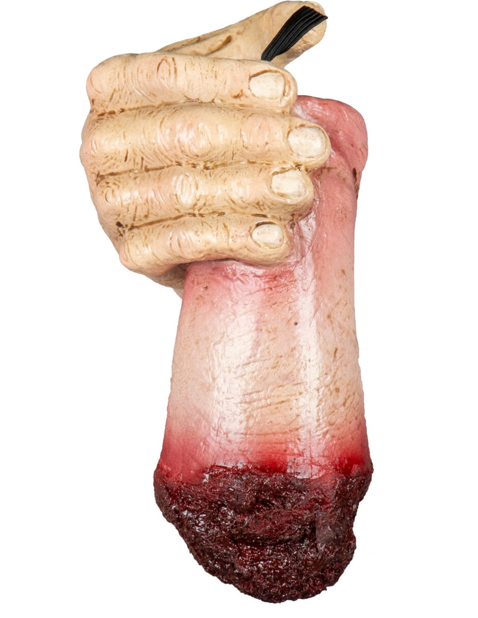 Guantes para disfraz para broma en forma de mano bromas de halloween 5