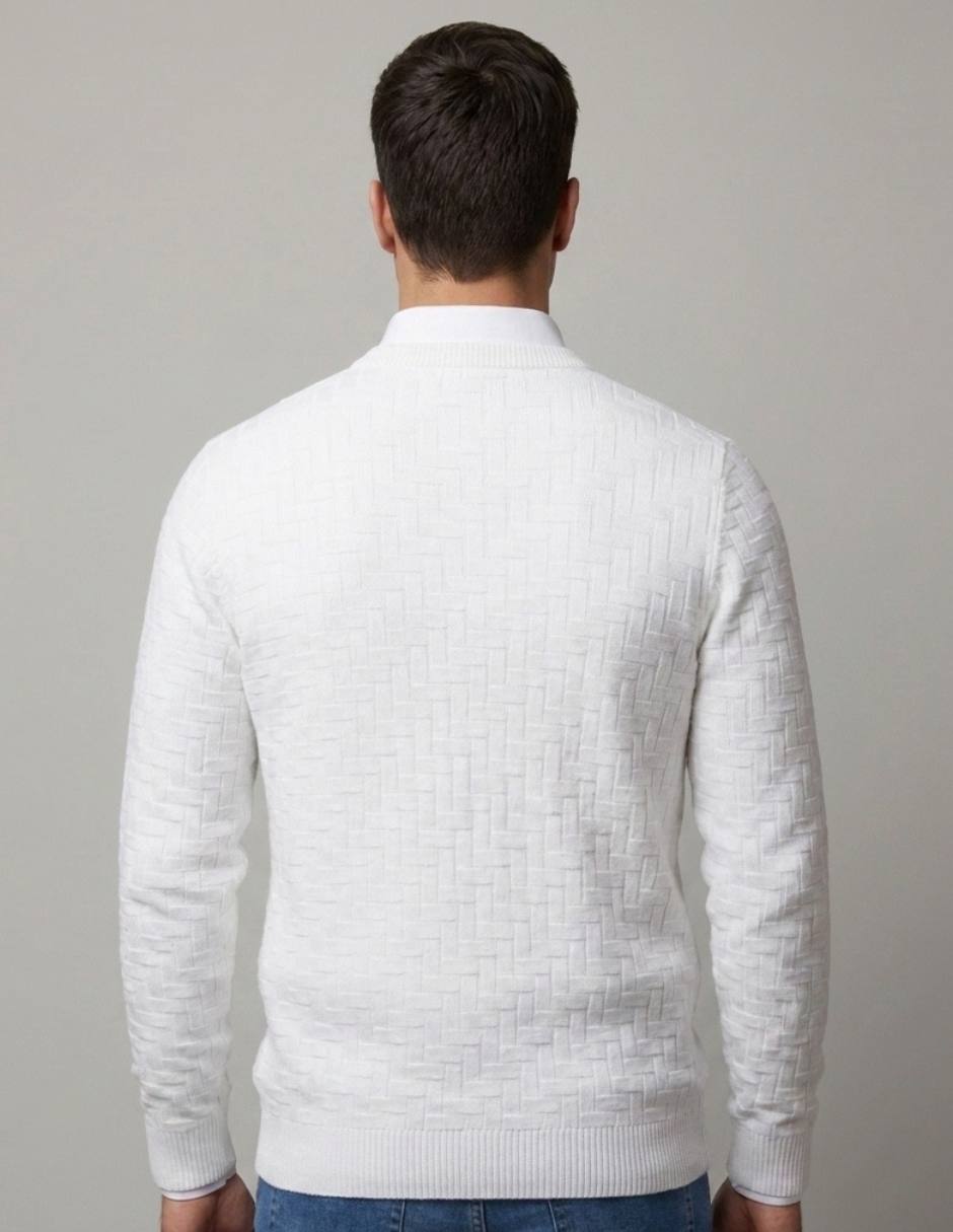 Suéter cuello redondo para hombre 2
