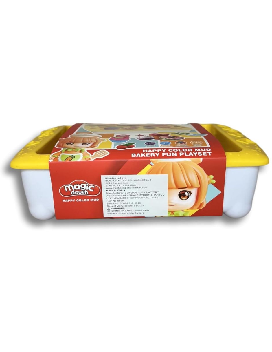 Calmito Magic Dough Bakery Fun Playset para Niños 3