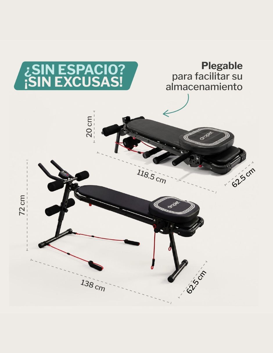 Banco para entrenamiento axis-605 13