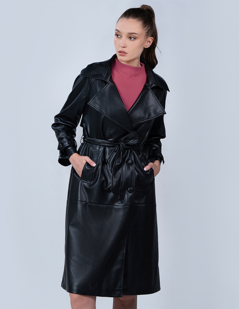 Chamarra cazadora chamarra vinylde vinipiel para mujer
