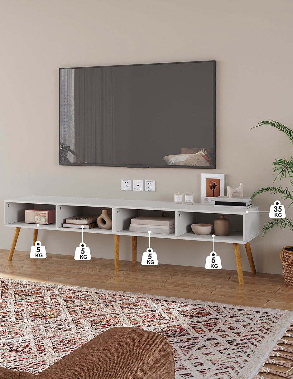Mueble de tv arisa de mdp 7