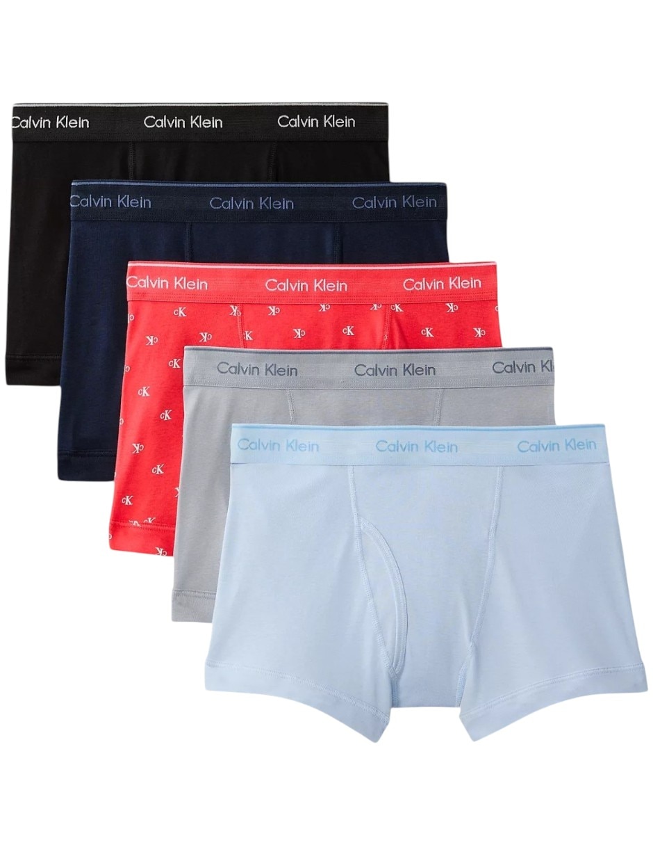 Bóxer trunk de algodón para hombre 5 piezas 4
