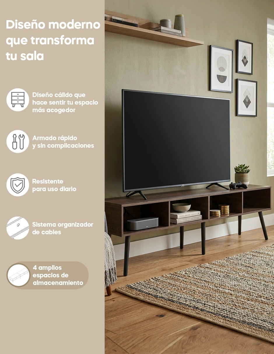 Mueble de tv arisa de mdp 2