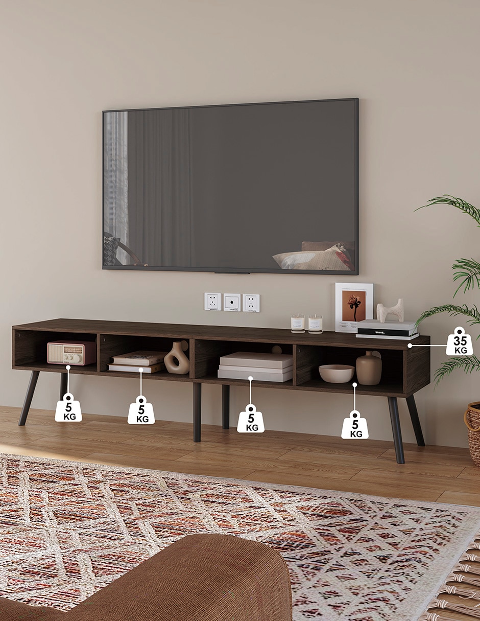 Mueble de tv arisa de mdp 3