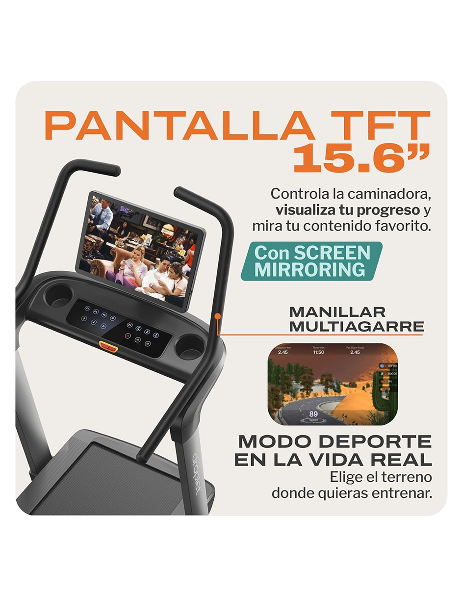 Caminadora profesional RN1020 plegable 3