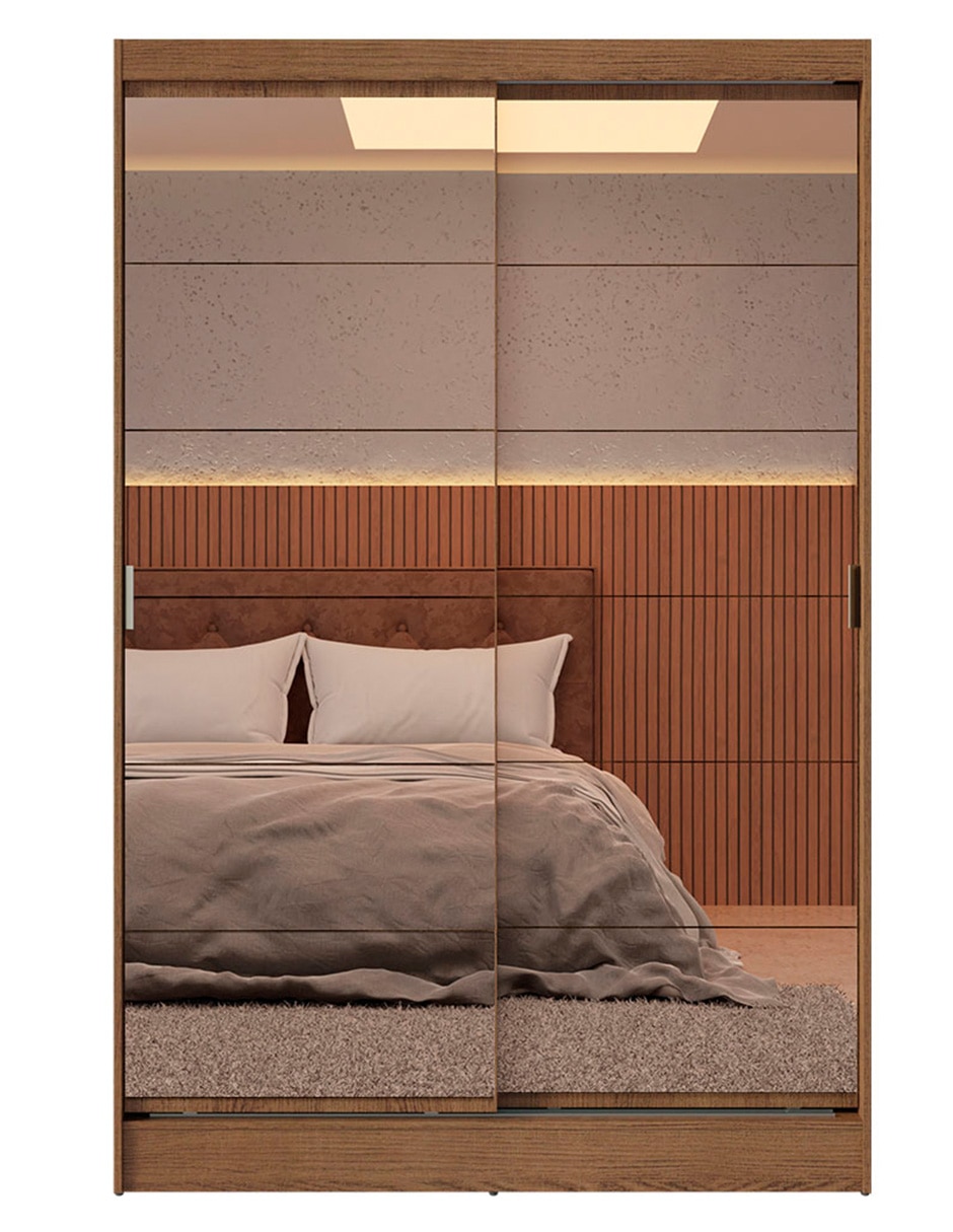 Ropero armable de MDF 11445Z2E de MDP 4
