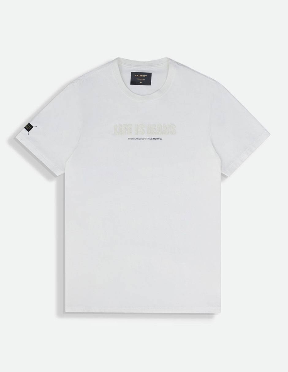 Playera playera cuello redondo para hombre 5