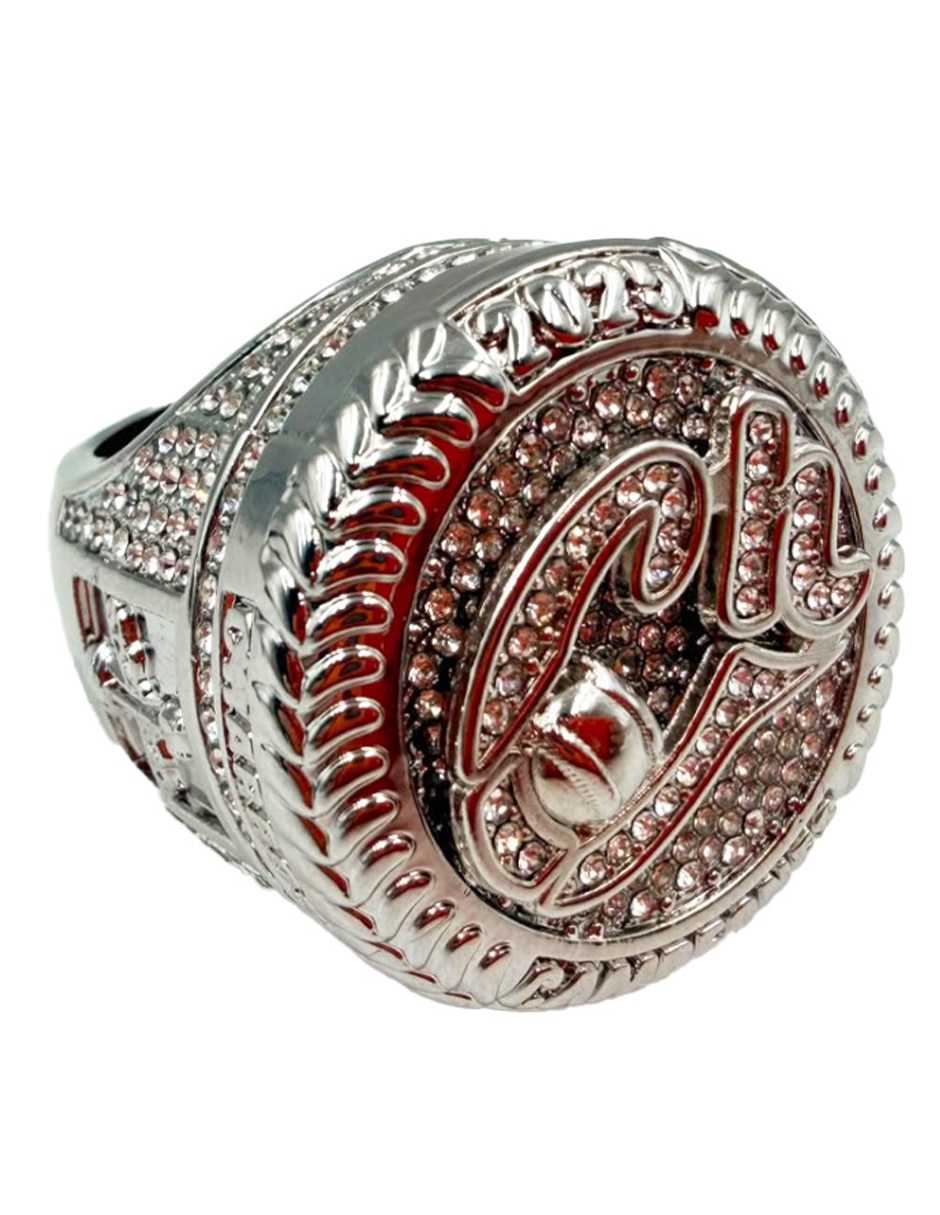 Anillo charros de jalisco de metal plateado Anillo charros de jalisco de metal plateado