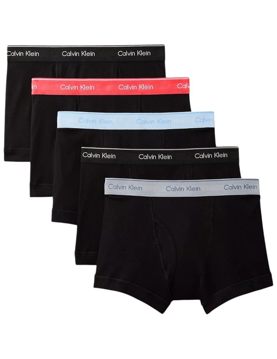 Bóxer trunk de algodón para hombre 5 piezas 4