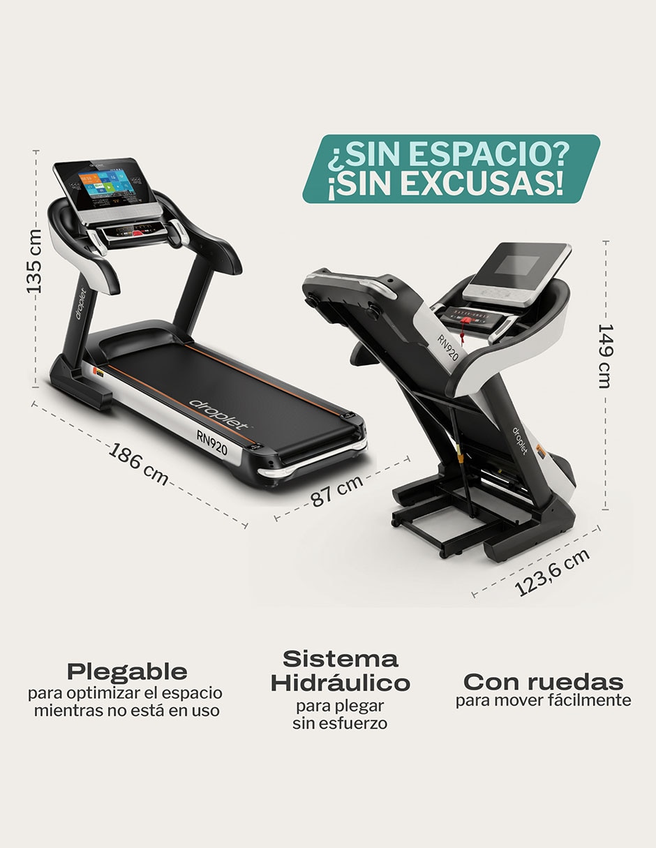 Caminadora profesional rn920 11