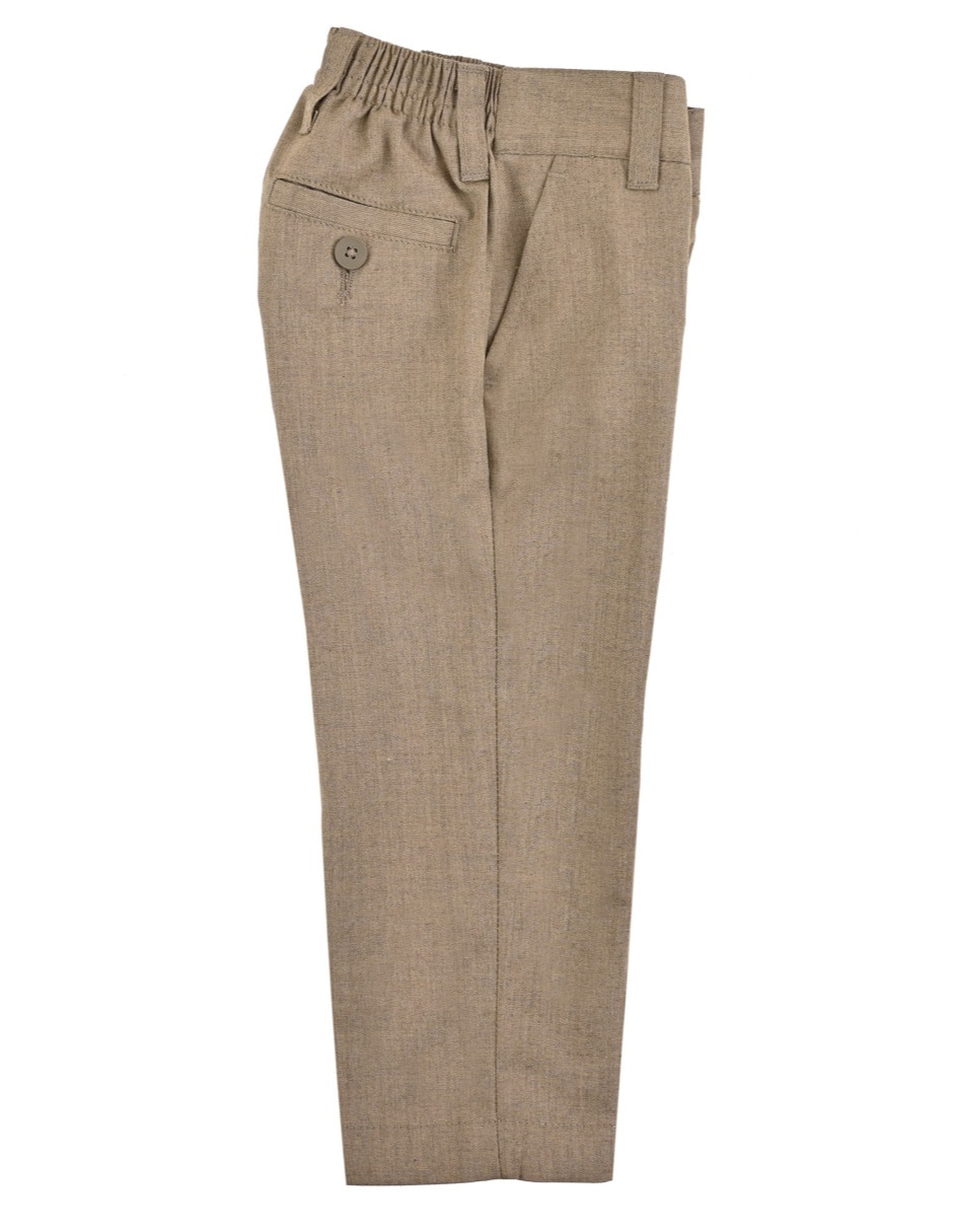 Pantalón con resorte de vestir yale básico para niño