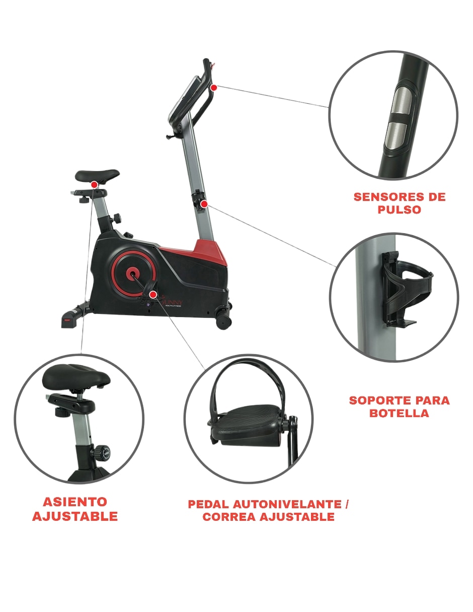 Bicicleta estática modelo SF-B2969 de acero
