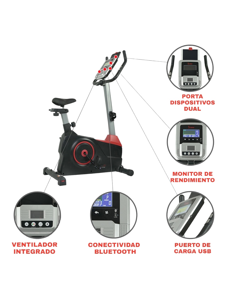 Bicicleta estática modelo SF-B2969 de acero