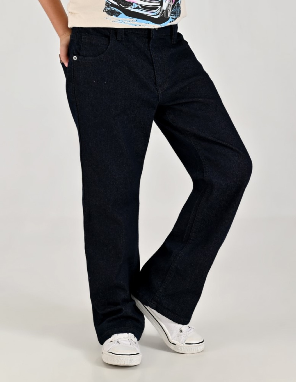 Jeans lavado claro para niño 5