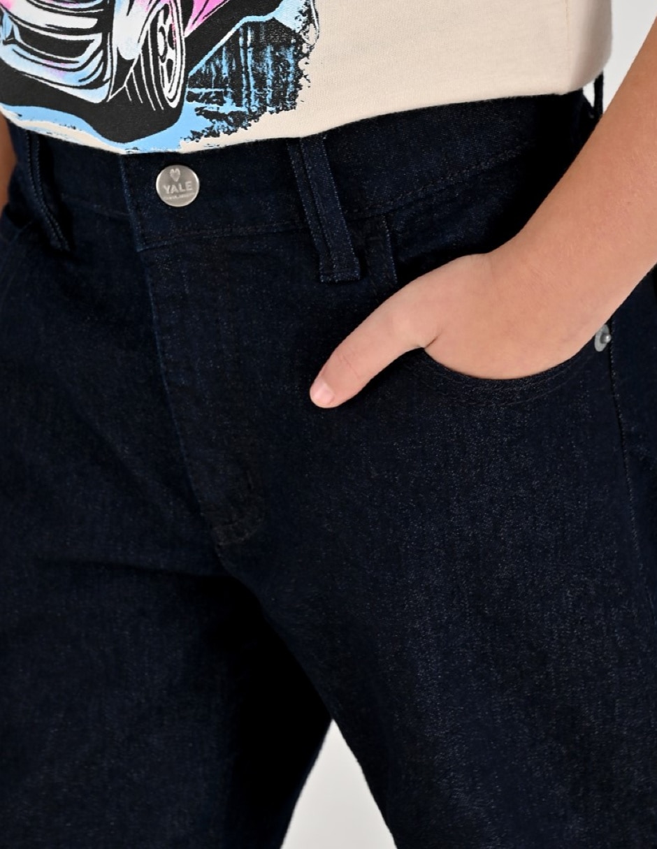 Jeans lavado claro para niño 3
