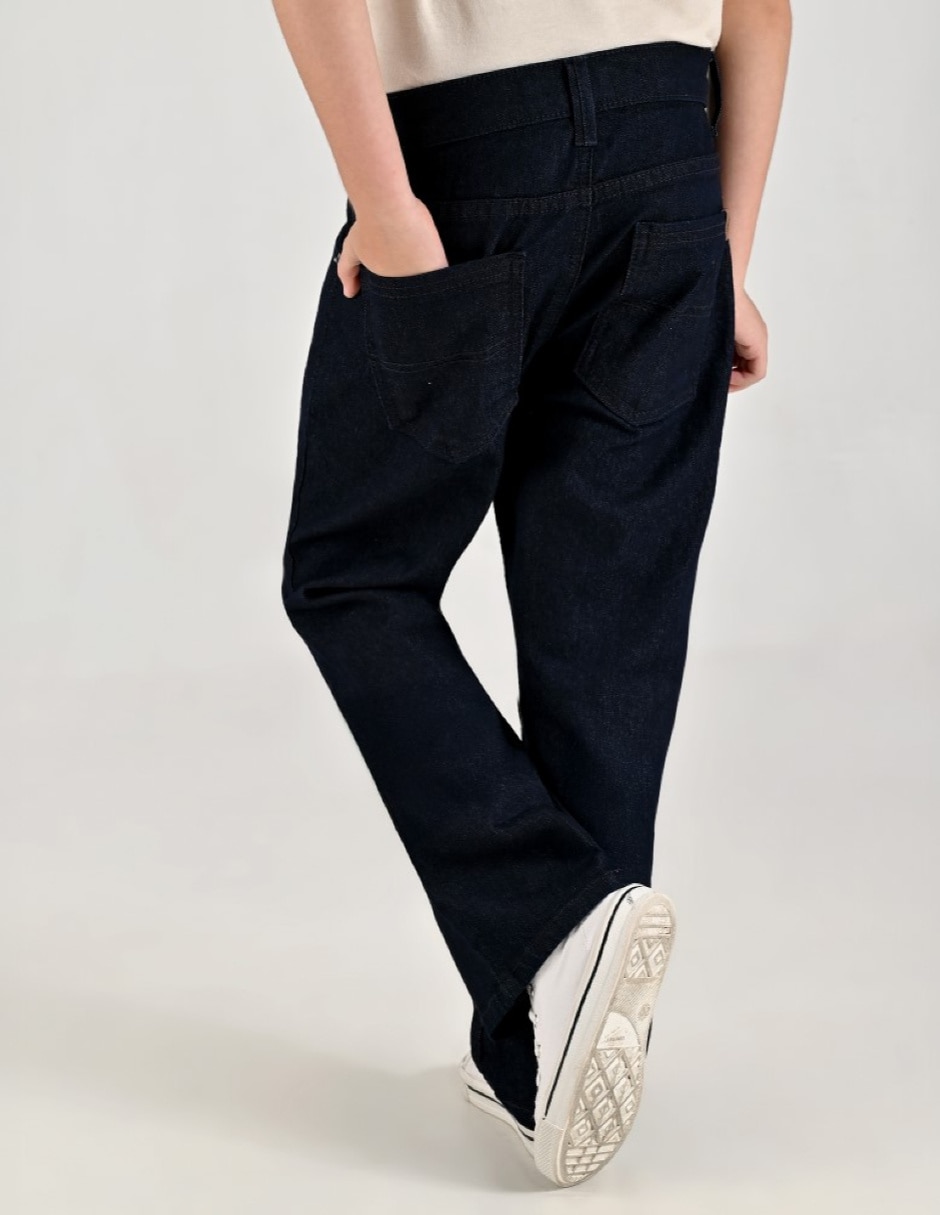Jeans lavado claro para niño 2