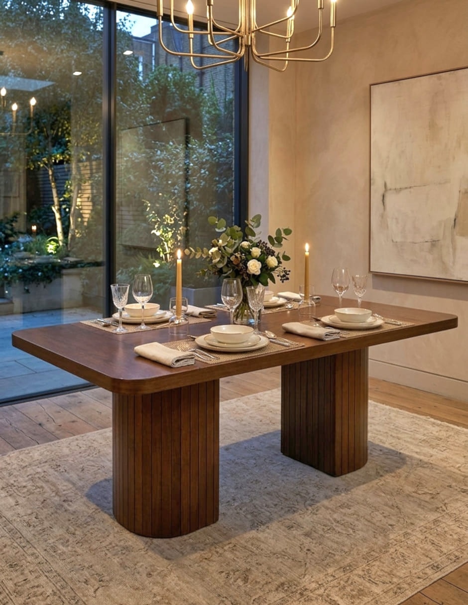 Comedor para 6 personas de madera 5