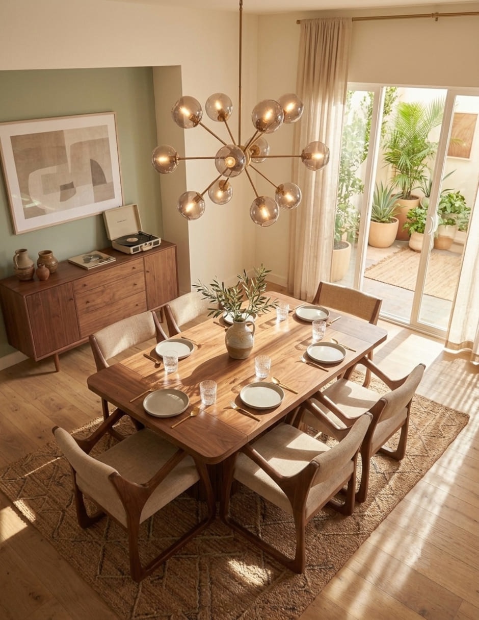 Comedor para 6 personas de madera 6