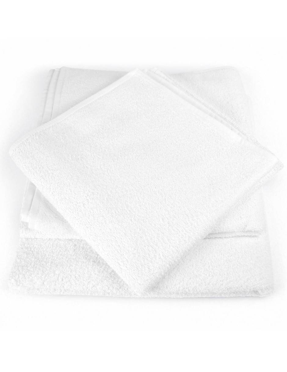 Toalla de baño Farreti Blancos de algodón