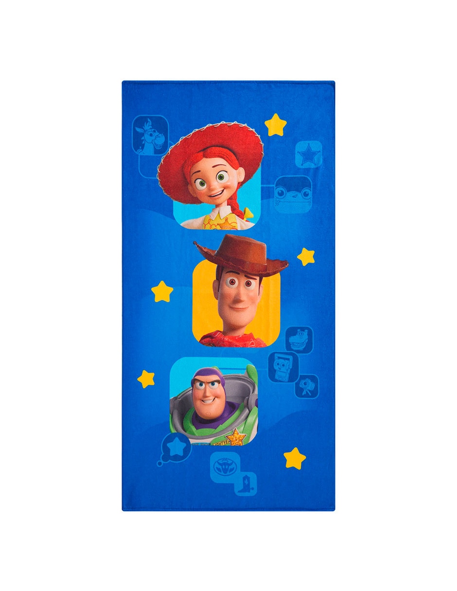Toalla de baño Premium para Baño Estrellas Toy Story 5 de poliéster Toalla de baño Premium para Baño Estrellas Toy Story 5 de poliéster