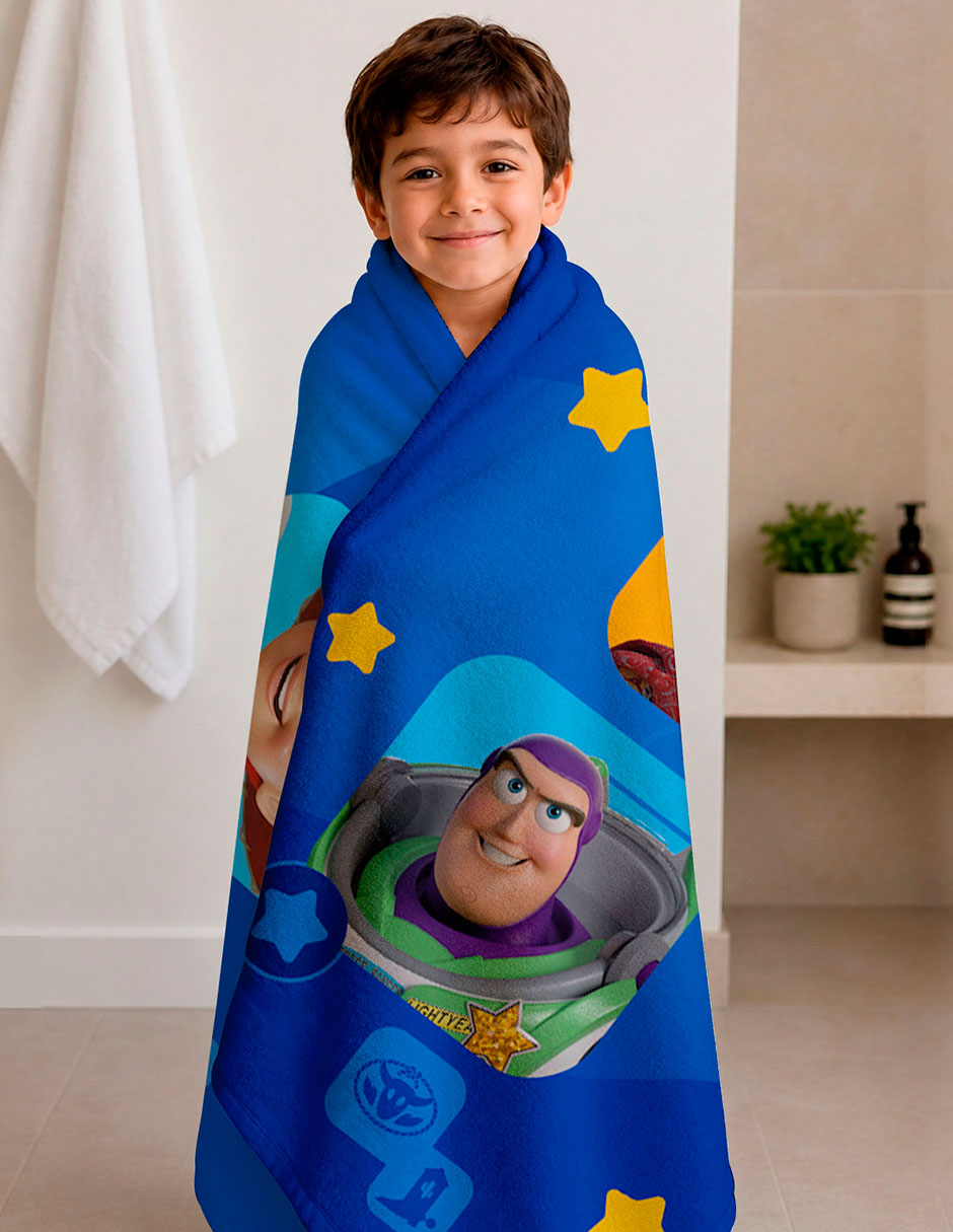 Toalla de baño Premium para Baño Estrellas Toy Story 5 de poliéster 4