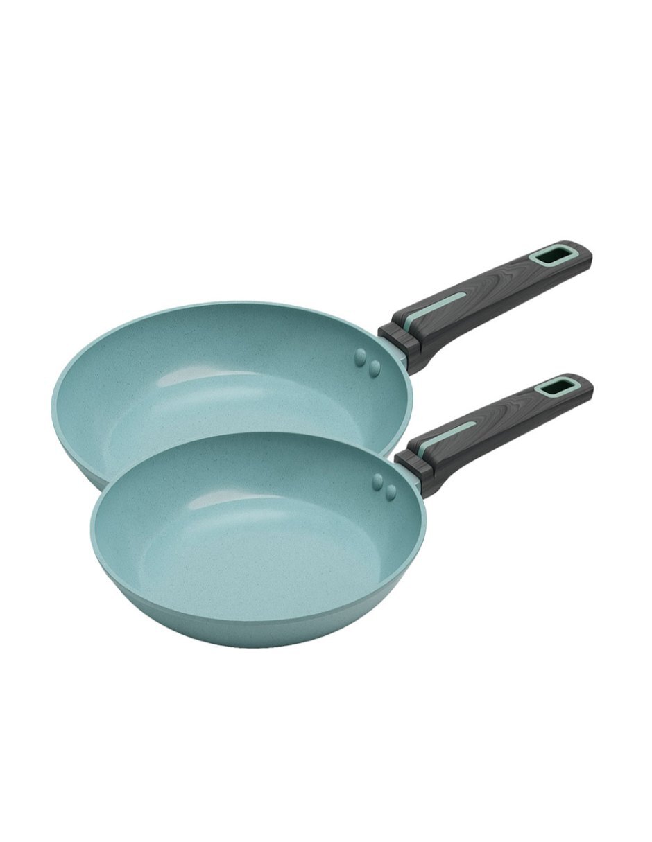 Sartén jade cook jade cook essentials de aluminio 2 piezas