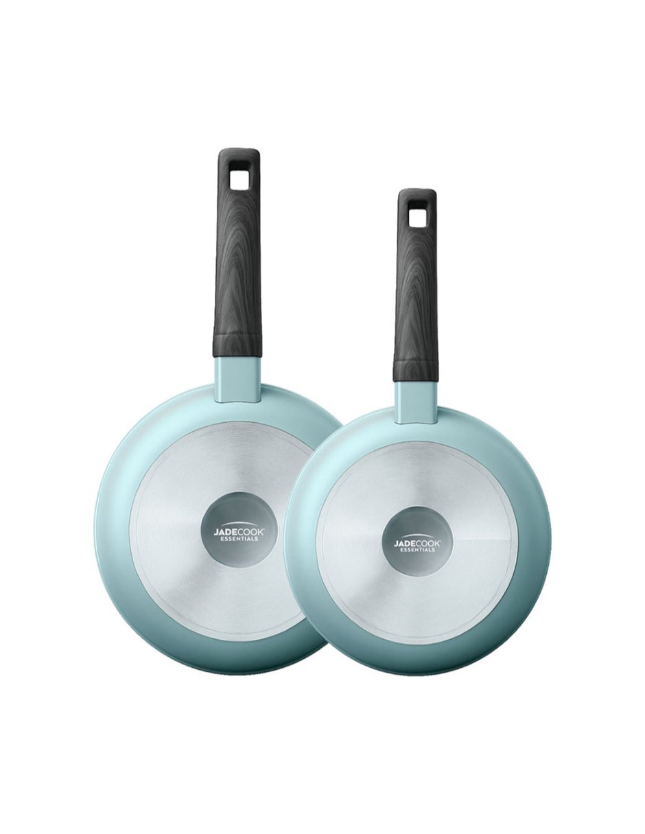 Sartén jade cook jade cook essentials de aluminio 2 piezas