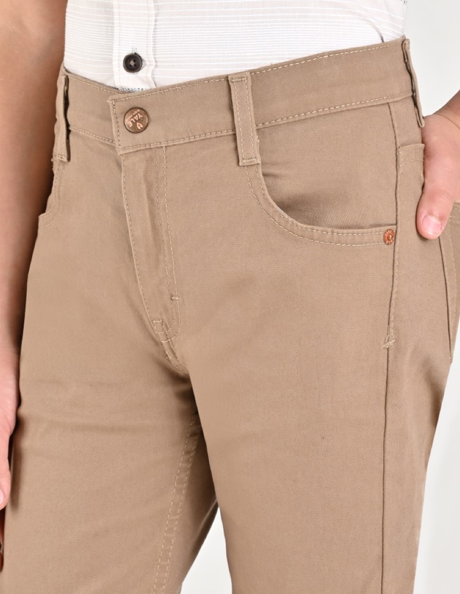 Jeans/Jegging Regular Básico 02-1231-0995 lavado Sin lavado para Infantil / Niños grandes Niño 3