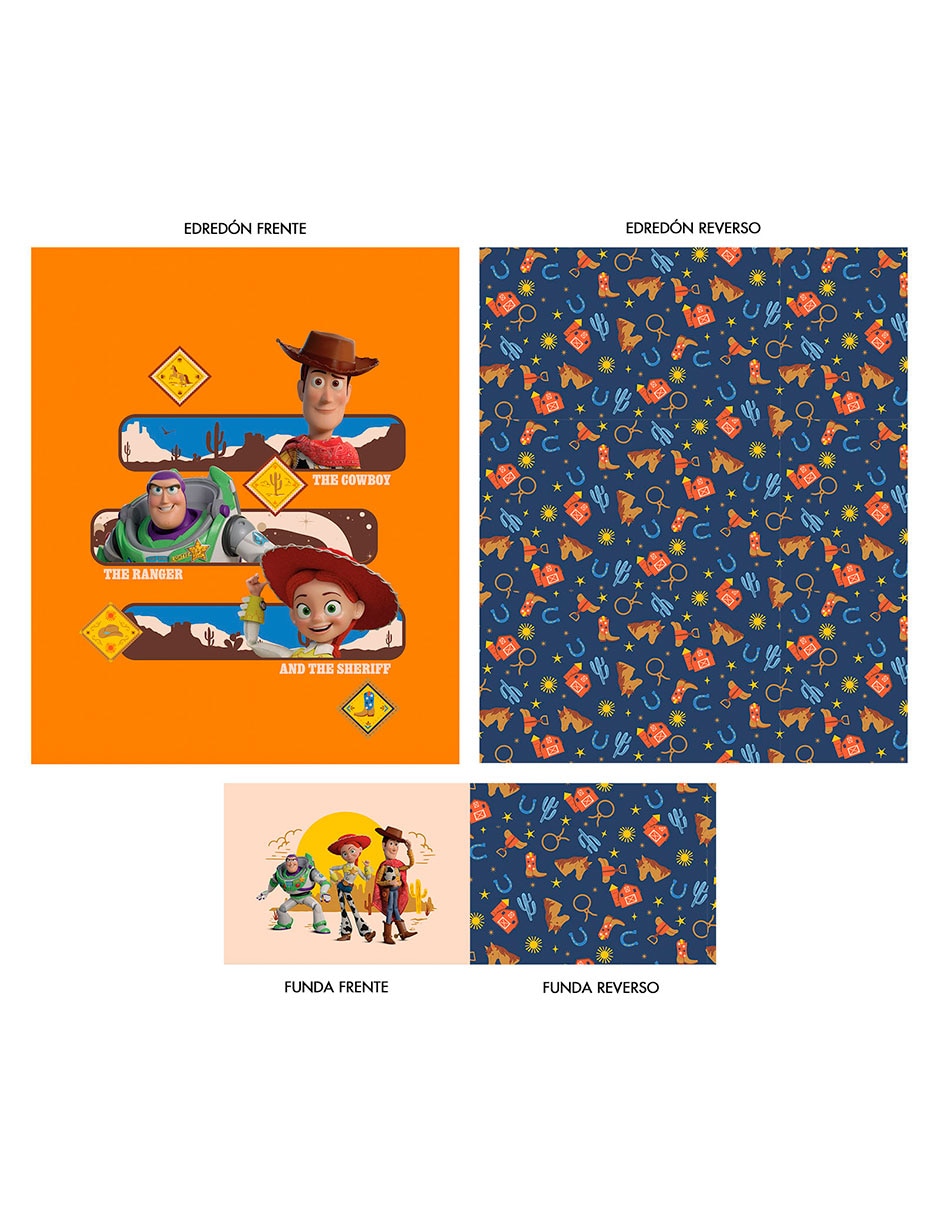 Set edredón aventura toy story 5