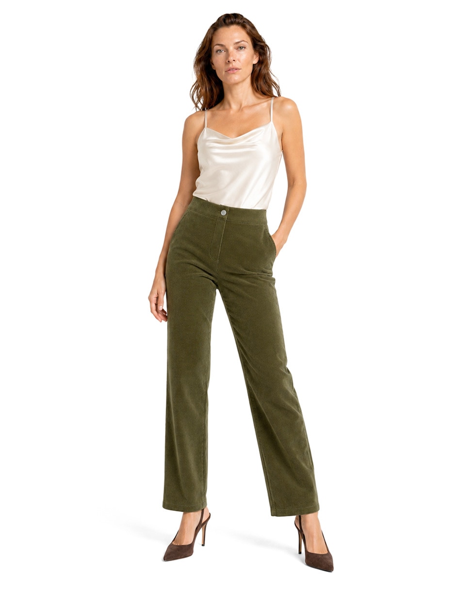 Pantalón recto para mujer 4
