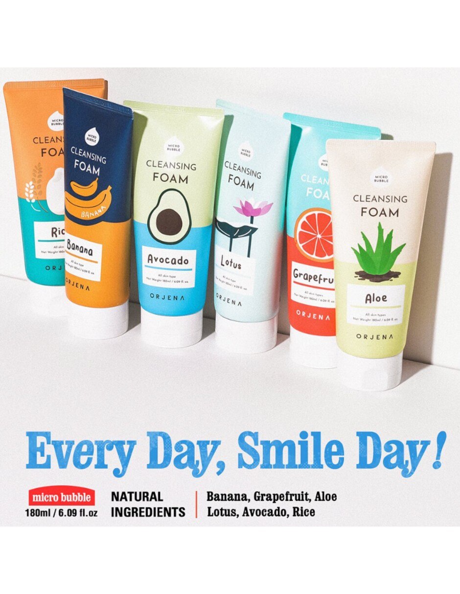 Limpiador facial smile day para sensibilidad y enrojecimiento