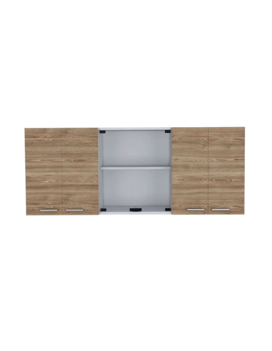 Gabinete superior armable de melamina 5