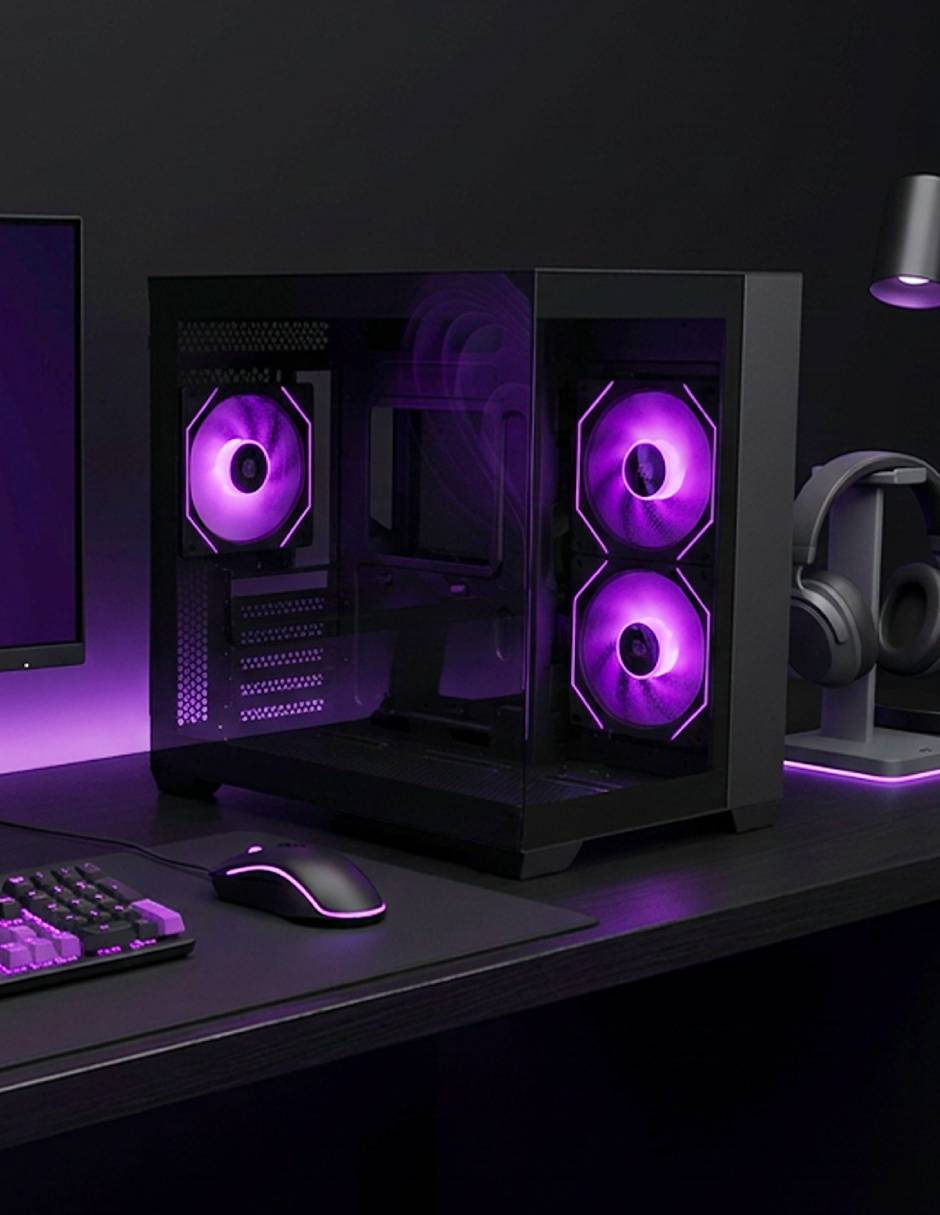 Kit de gabinete gamer gcm-upgx1-m1 7