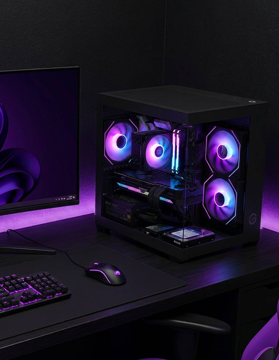 Kit de gabinete gamer gcm-upgx1-m1 8
